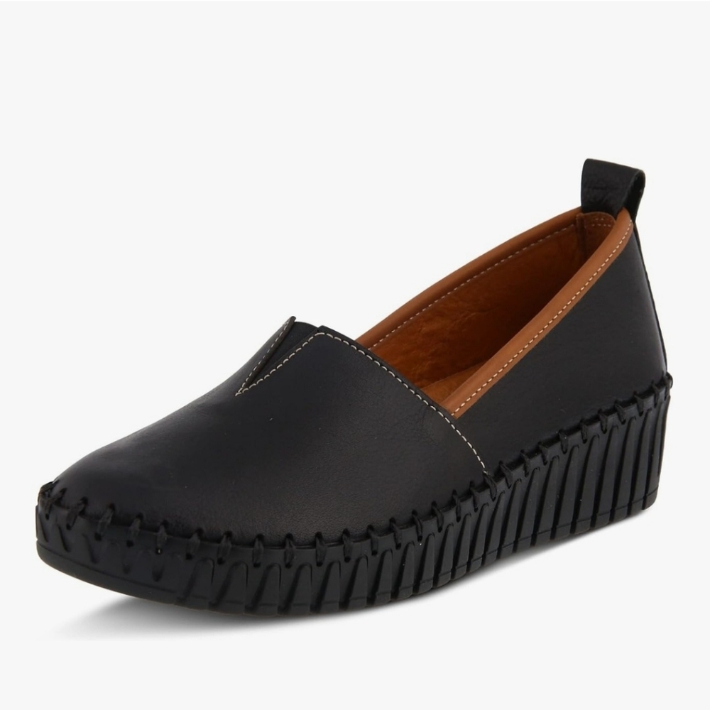 SPRING STEP SHOES women's Tispea loafers in Black EUC EU 41 9.5/10
